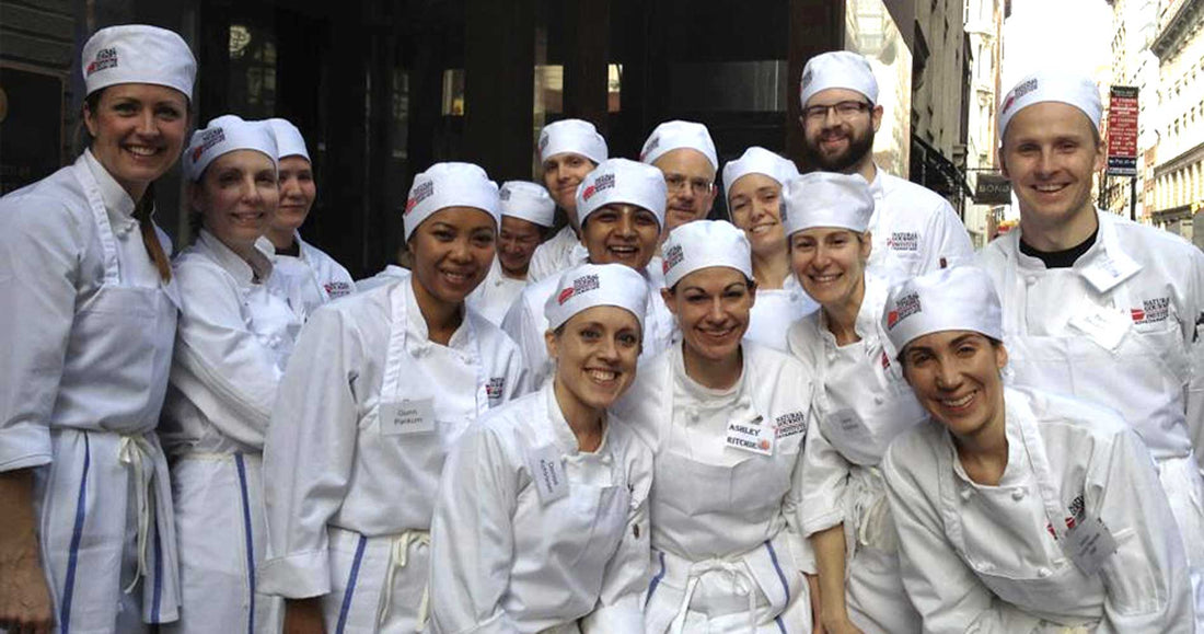 bjorn and a group of chef friends from Natural Gourmet Institute, Institute of Culinary Education