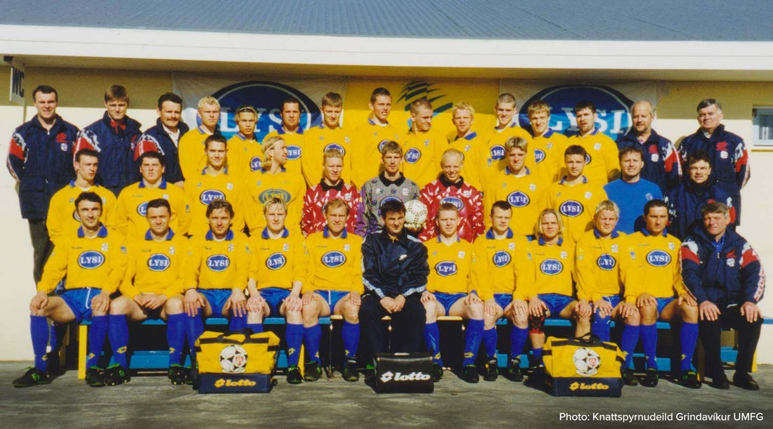 Björn during his days as a semi-pro soccer player in Iceland | Football (Soccer) On My Mind