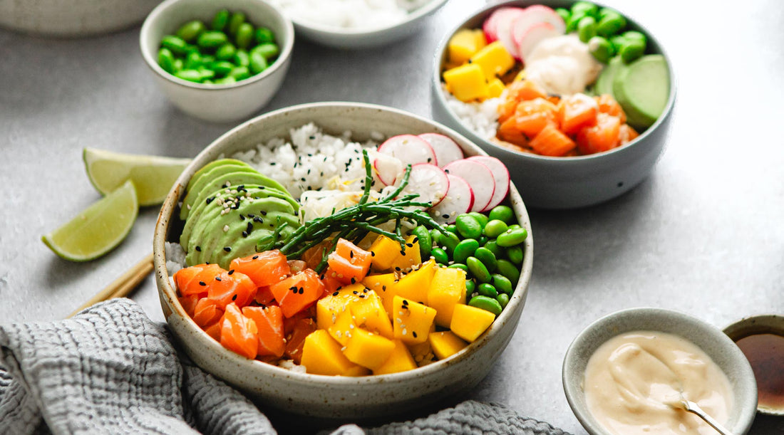 Healthy DIY Sushi Poke Bowl | Just Björn Collagen