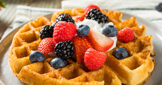 Protein Packed Collagen Waffles