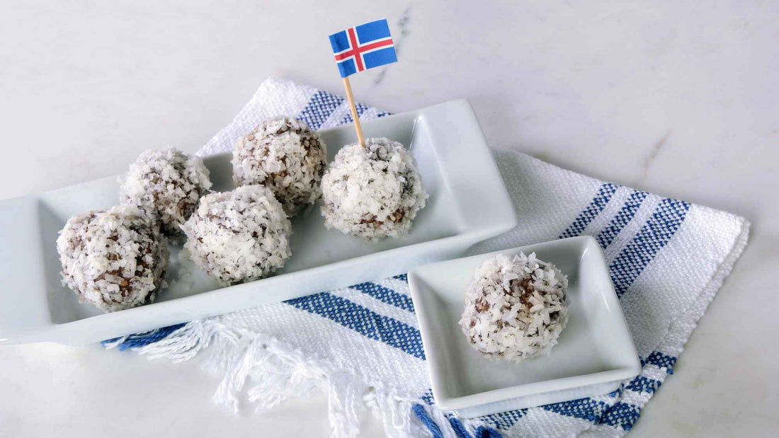 Collagen Kókoskúlur (Coconut Oat Bites)