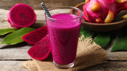 tropical dragonfruit smoothie | just björn marine collagen