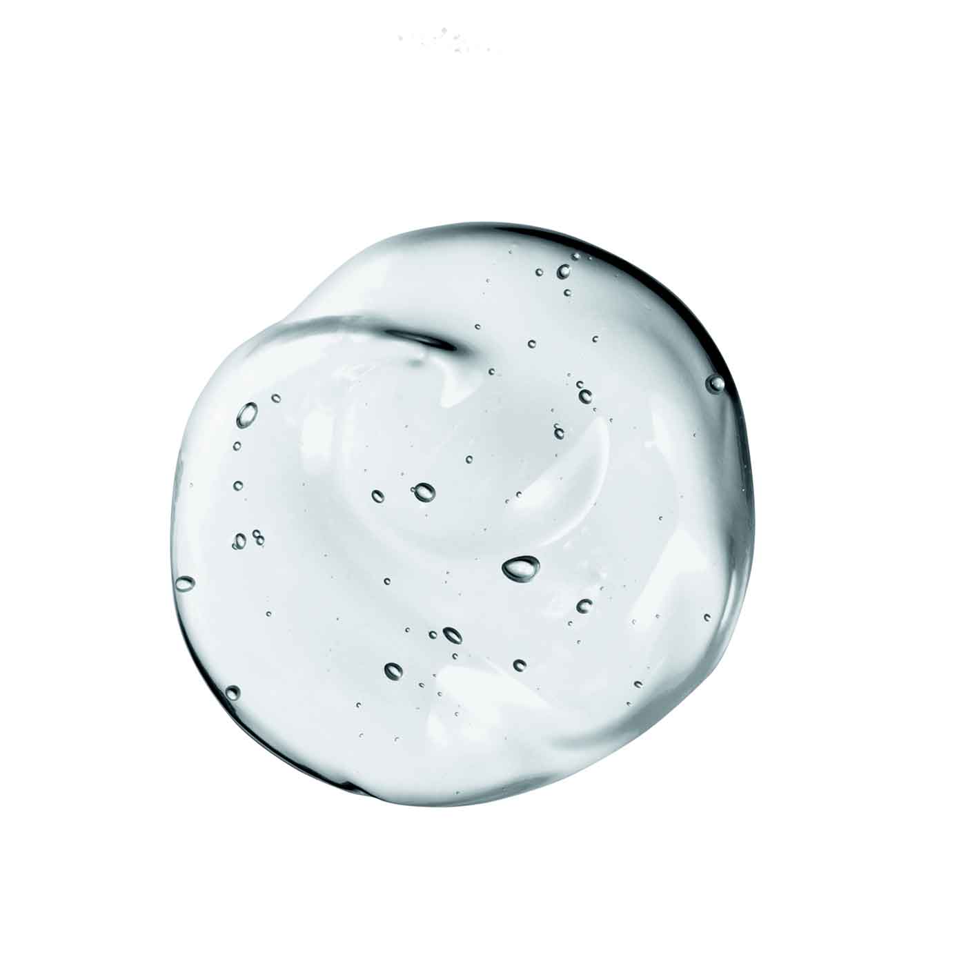 overhead photo of a drop of hayluronic acid