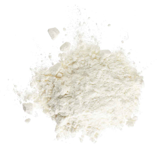 overhead photo of marine collagen powder