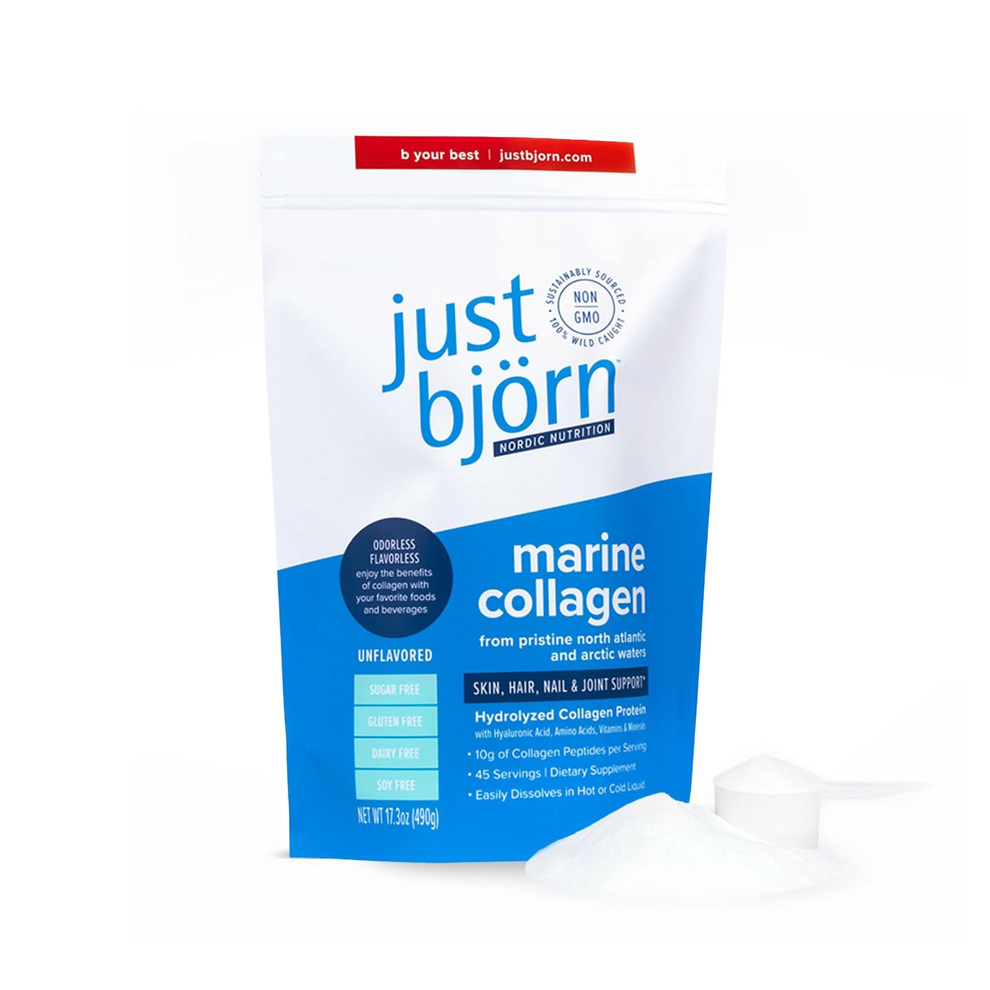 Collagen Peptides Large Pouch (45 Servings)