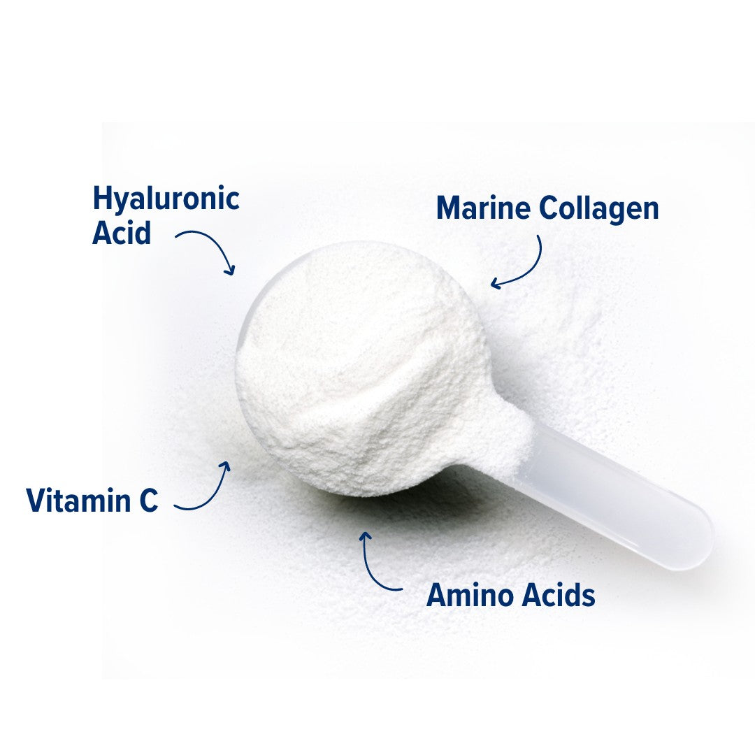Marine Collagen with Hyaluronic Acid, Amino Acids, Vitamins & Minerals