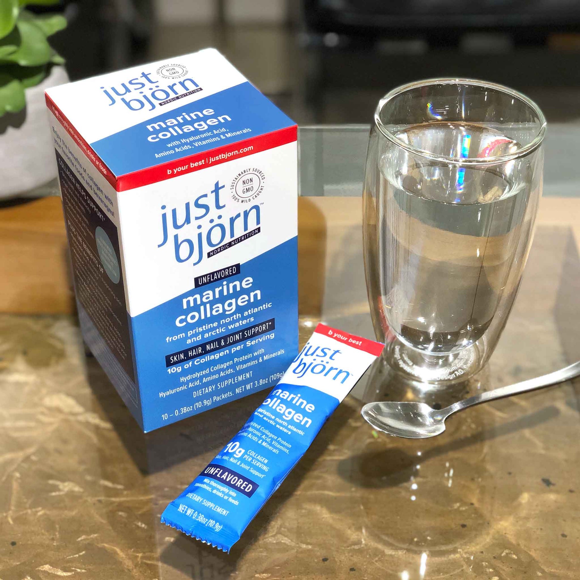 Just Bjorn Marine Collagen Stick Packs – Customer Reviews and Testimonials.